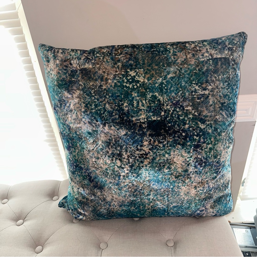 Alaya Decorative Throw Pillows Size 24X24 luxurious Medellin style square pillow
